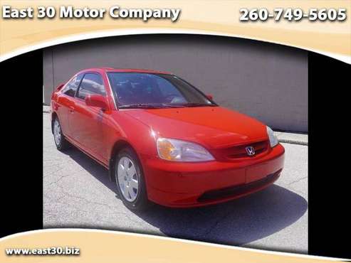 2001 Honda Civic EX coupe - cars & trucks - by dealer - vehicle... for sale in New haven, IN