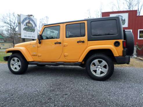 2012 Jeep Wrangler Unlimited Sahara - - by dealer for sale in Townsend, TN