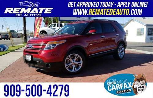 2015 Ford Explorer Limited GUARANTEED FINANCING!* - cars & trucks -... for sale in Fontana, CA
