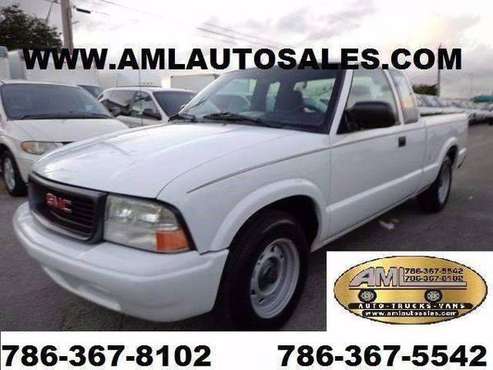 2003 GMC/Chevrolet Chevy Sonoma S-10 Ext PickUp Truck Extended Cab for sale in Opa-Locka, FL