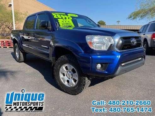 2014 TOYOTA TACOMA DOUBLE CAB TRUCK ~ FOUR WHEEL DRIVE ~ HOLIDAY SPE... for sale in Tempe, CA