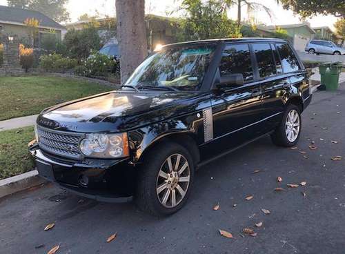 2008 Black Range Rover Supercharged - cars & trucks - by owner -... for sale in Westchester, CA