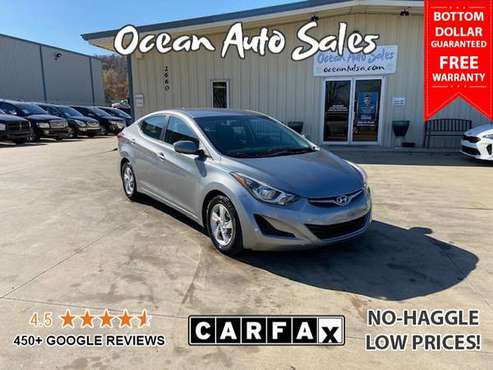 2015 Hyundai Elantra *ONLY 57k Miles* 30+ MPG - cars & trucks - by... for sale in Catoosa, OK