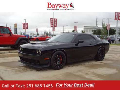 2016 Dodge Challenger SRT Hellcat coupe Pitch Black for sale in Pasadena, TX