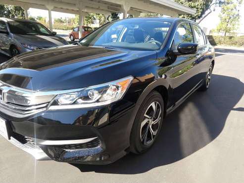 2016 Honda Accord LX (With Leather Seats)) - cars & trucks - by... for sale in Irvine, CA