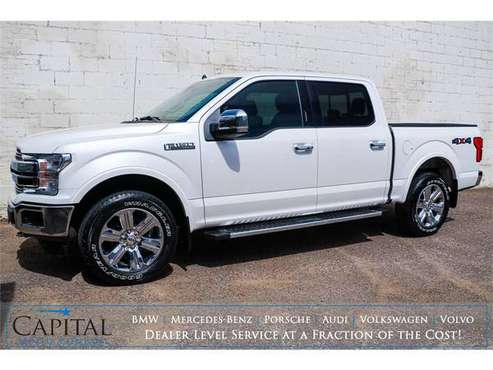 Only 19k Miles! Low Miles on Ford F150 Lariat 4x4 with Tow Pkg! for sale in Eau Claire, WI