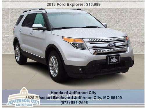 2013 Ford Explorer XLT AWD - cars & trucks - by dealer - vehicle... for sale in Jefferson City, MO