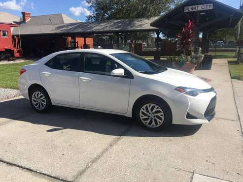 2018 Toyota Corolla LE **PRICE REDUCED one owner, clean Carfax -... for sale in Plant City, FL