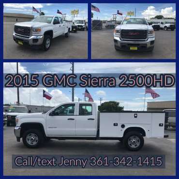 💥💥💥2015 GMC Sierra 2500HD.. x/cab .. SERVICE BODY,,💥💥💥 for sale in Corpus Christi, TX 78408, TX