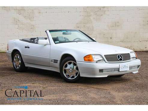 This SL600 has a Classic look! Power Soft Top! Get this V-12 Roadster! for sale in Eau Claire, WI