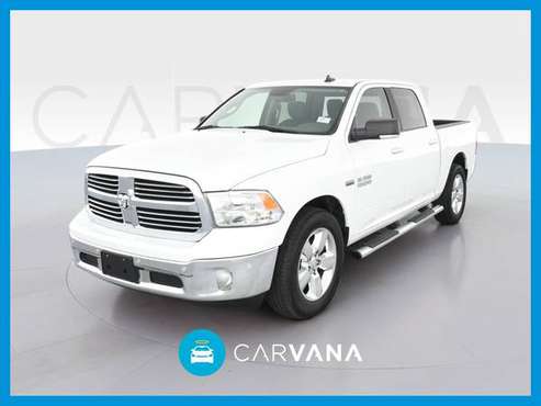 2017 Ram 1500 Crew Cab Big Horn Pickup 4D 5 1/2 ft pickup White for sale in Knoxville, TN