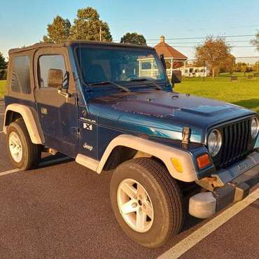 2002 Jeep Wrangler - cars & trucks - by owner - vehicle automotive... for sale in West Grove, PA