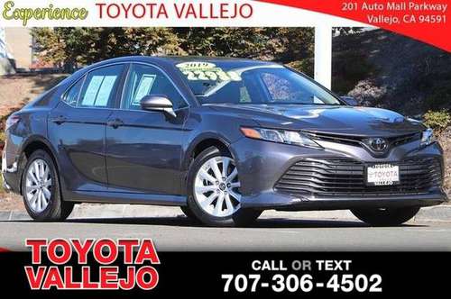2019 Toyota Camry LE 4D Sedan - cars & trucks - by dealer - vehicle... for sale in Vallejo, CA