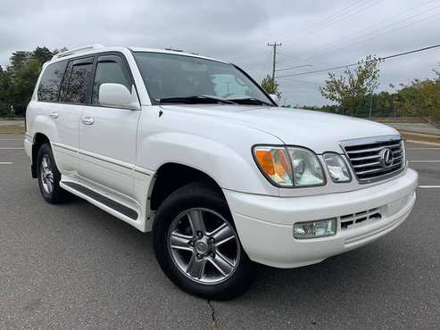 2006 Lexus LX470 - Gorgeous Crystal Pearl White - Dealer Serviced! for sale in Springfield, District Of Columbia