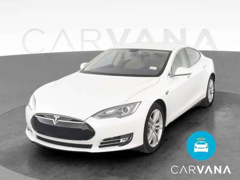 2013 Tesla Model S Sedan 4D sedan White - FINANCE ONLINE - cars &... for sale in San Antonio, TX