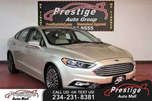 2018 Ford Fusion Titanium for sale in Cuyahoga Falls, OH