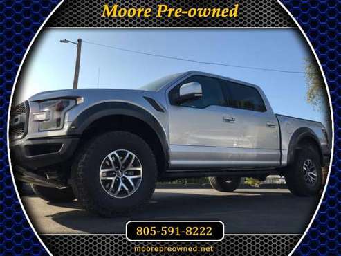2017 Ford F-150 Raptor 4WD SuperCrew 5.5 Box - cars & trucks - by... for sale in Atascadero, CA