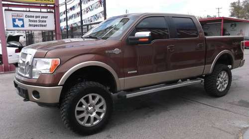 **2012 FORD F150**KING RANCH**SUPER CREW**4X4**SPECIAL LIFT KIT** for sale in El Paso, TX