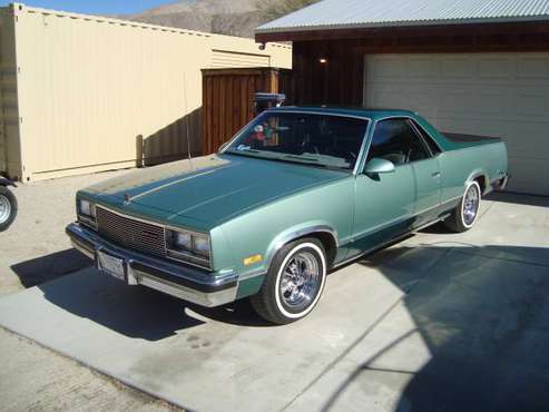 EL CAMINO, 1987 - cars & trucks - by owner - vehicle automotive sale for sale in Desert Hot Springs, CA