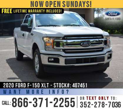 2020 Ford F150 XLT *** $6,000 off MSRP! *** - cars & trucks - by... for sale in Alachua, AL