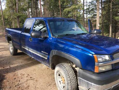 2003 Chevy Silverado 2500HD - cars & trucks - by owner - vehicle... for sale in Lakeside, MT