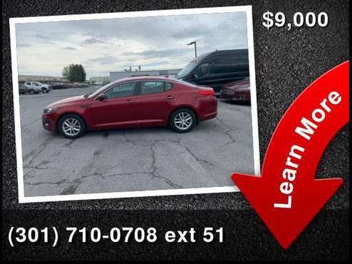 2013 Kia Optima LX - - by dealer - vehicle automotive for sale in Frederick, MD