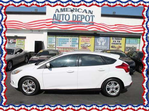 2014 Ford Focus SE Hatchback 4D - FREE FULL TANK OF GAS!! - cars &... for sale in Modesto, CA