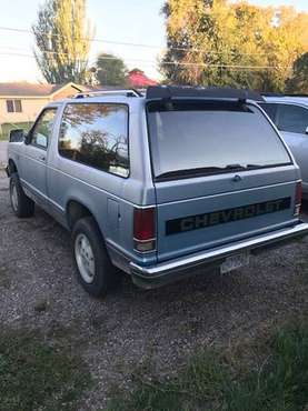 1988 Chevy S10 Blazer Tahoe for sale in Columbia Falls, MT