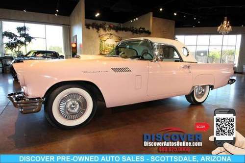 Classic 1957 Ford Thunderbird Convertible D-Code with White Hard-Top for sale in Scottsdale, AZ