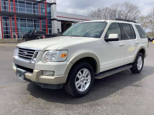 Clean! 2010 Ford Explorer Eddie Bauer! 4x4! 3rd Row! Loaded! - cars for sale in Ortonville, OH