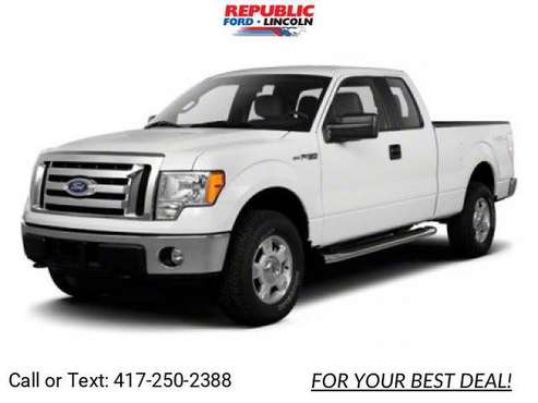 2010 Ford F150 XLT pickup Black - - by dealer for sale in Republic, MO