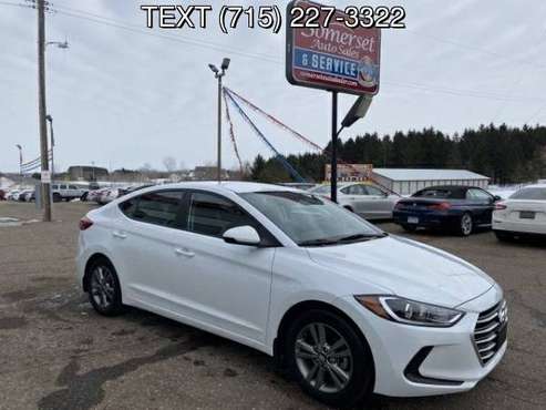 2018 HYUNDAI ELANTRA SEL TRADE-INS WELCOME! WE BUY CARS - cars &... for sale in Somerset, MN