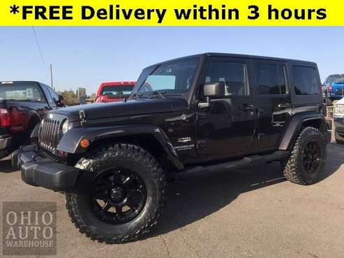 2013 Jeep Wrangler Unlimited Unlimited Sahara - cars & trucks - by... for sale in Canton, OH