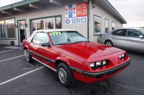 ***1984 PONTIAC SUNBIRD LE CONVERTIBLE*** - cars & trucks - by... for sale in Tacoma, WA