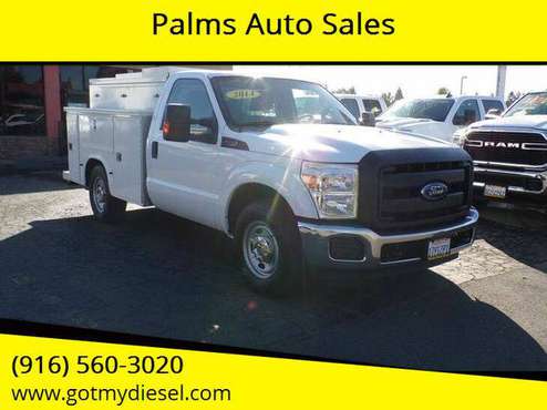 2014 Ford F-250 XL Regular Cab 6.2 Liter V8 Utility Truck - cars &... for sale in Citrus Heights, CA
