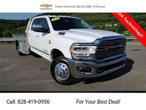2020 Ram 3500 Tradesman pickup White - cars & trucks - by dealer -... for sale in Boone, NC