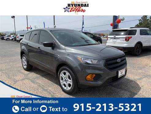 2018 Ford Escape S suv - - by dealer - vehicle for sale in El Paso, TX