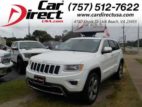 2015 Jeep Grand Cherokee LIMITED 4X4, LEATHER, SUNROOF, NAV,... for sale in Virginia Beach, VA