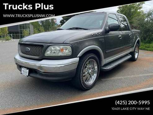 Trucks Plus 2002 Ford F-150 Lariat 4dr SuperCrew 2 - cars & for sale in Seattle, WA