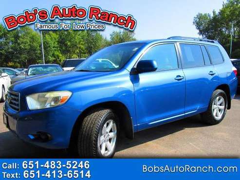 2008 Toyota Highlander 4WD 4dr Base (Natl) - cars & trucks - by... for sale in Lino Lakes, MN