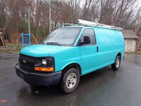 2013 Chevrolet Express 1 ton Cargo Van ONE OWNER-western... for sale in Southwick, MA