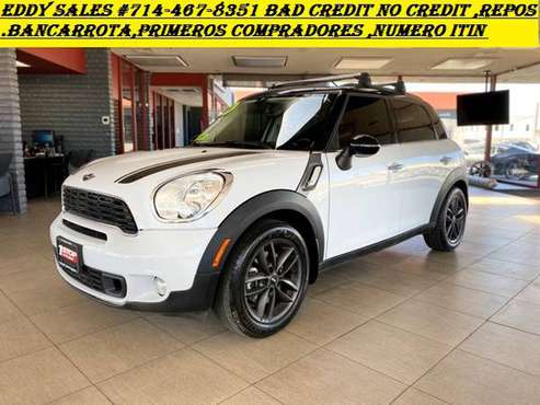 2014 mini cooper country man sport $2000 downpayment bad credit for sale in Garden Grove, CA