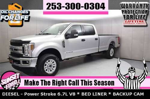 DIESEL TRUCK 2019 Ford F-350 XLT 6.7L 4WD Crew Cab 4X4 F350 3500 for sale in Sumner, WA