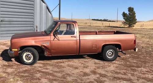1982 Chevy 1/2 ton - cars & trucks - by owner - vehicle automotive... for sale in Cheyenne, WY