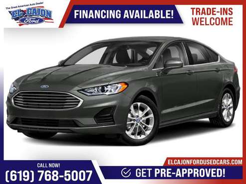 2019 Ford Fusion SEL FOR ONLY 301/mo! - - by dealer for sale in Santee, CA