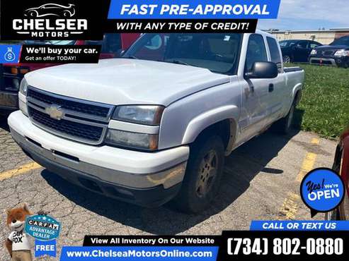 94/mo - 2006 Chevrolet Silverado 1500 LT 4WD! Extended 4 WD! Extended for sale in Chelsea, OH