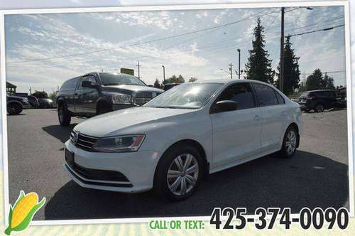 2015 Volkswagen Jetta TDI S - GET APPROVED TODAY!!! for sale in Everett, WA