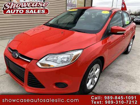 2014 Ford Focus 4dr Sdn SE - cars & trucks - by dealer - vehicle... for sale in Chesaning, MI