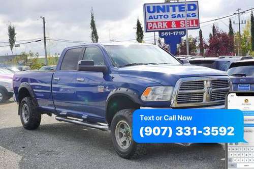 2010 Dodge Ram Pickup 2500 SLT 4x4 4dr Crew Cab 8 ft. LB Pickup /... for sale in Anchorage, AK