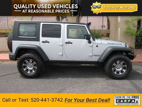 2009 Jeep Wrangler Unlimited Unlimited Rubicon suv Bright Silver for sale in Tucson, AZ